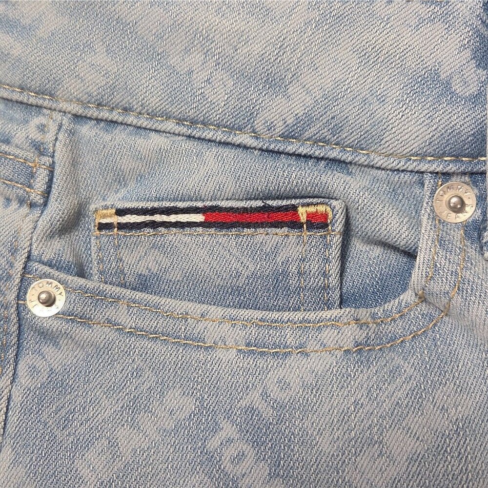 NWT Tommy Hilfiger Women's Logo Mid-Rise Skinny Jeans - Picture 6 of 6